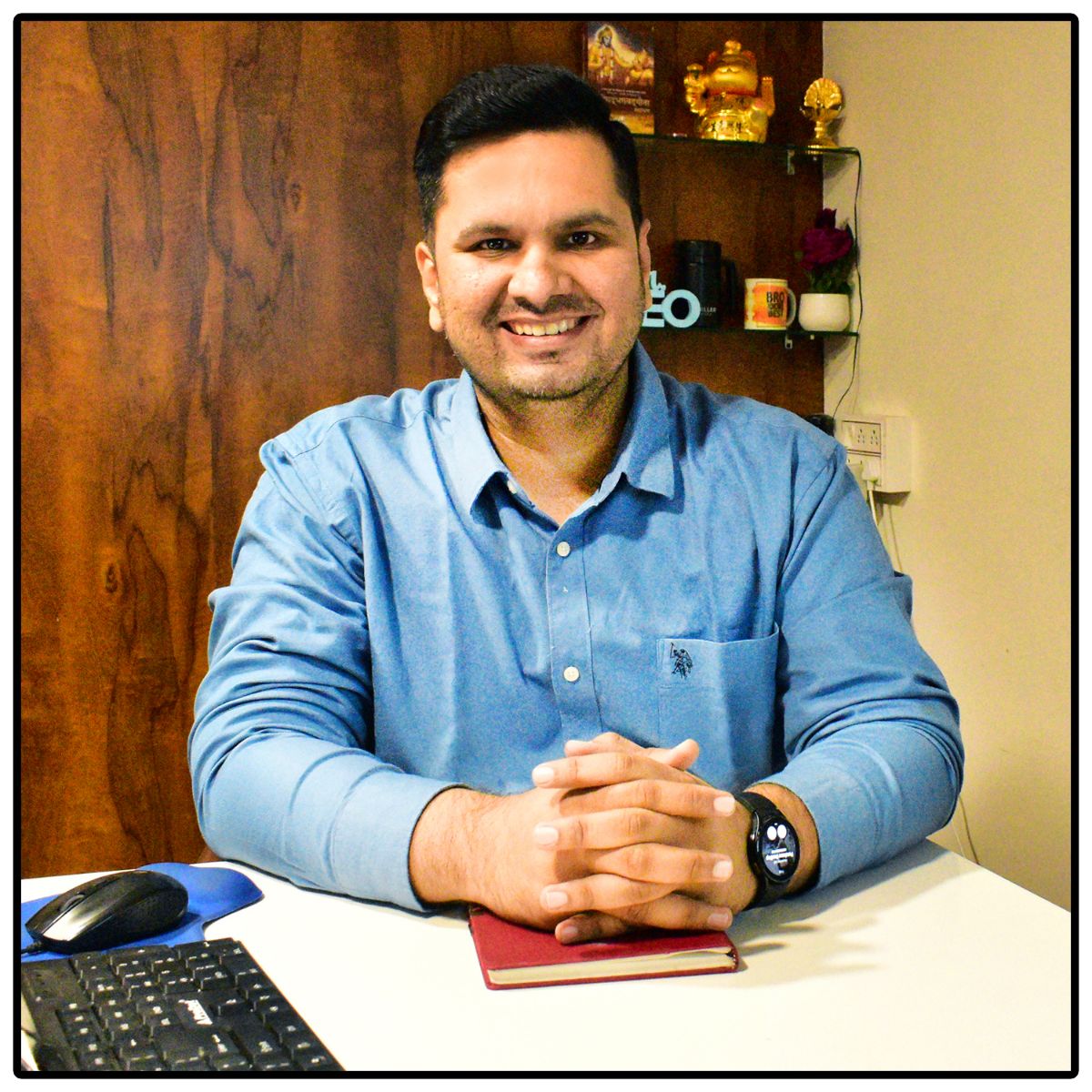 Sameer Rajani at DeoDap headquarters in Rajkot
